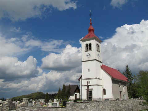 Zo'n typisch Sloveens kerkje